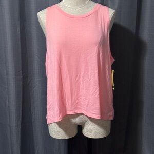 Xersion Neon Apricot Loose Fit Tank Top